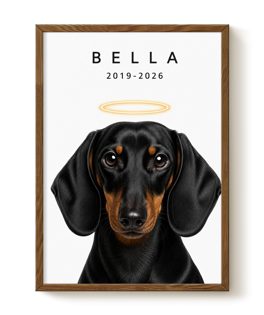 pdp-map:690aaddfc9d8edf7:memorial_portrait__bella__bg-f7f7f7__text-242424__with-halo__Walnut_Vertical.png
