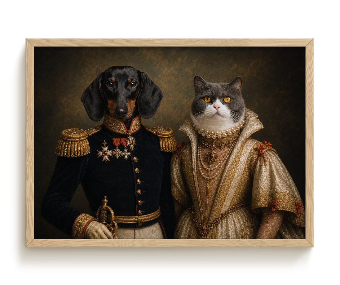 pdp-map:3103d3a64bbfde60:royal_portrait__the_duke_duchess_custom_pet_portrait__bella-coco__without-border_hide-name__Birch_Horizontal.png