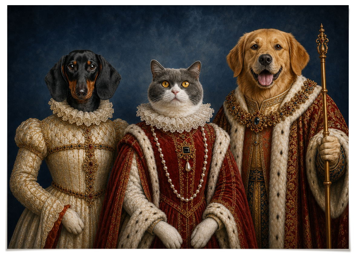 pdp-map:b90d9132672d7052:royal_portrait__the_royal_family_custom_pet_portrait__bella-coco-toffee__without-border_hide-name__No_Frame_Horizontal.png